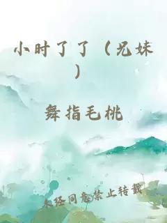 小时了了（兄妹）