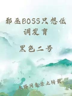 邪巫BOSS只想低调发育