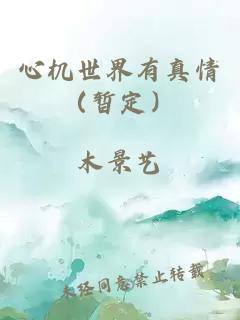 心机世界有真情（暂定）