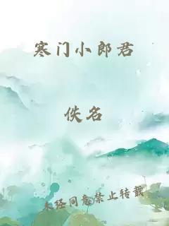 寒门小郎君