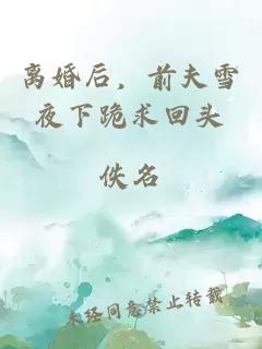 离婚后，前夫雪夜下跪求回头